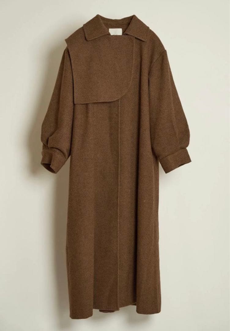 Eaphi エフィ gunpatch waist mark long coat