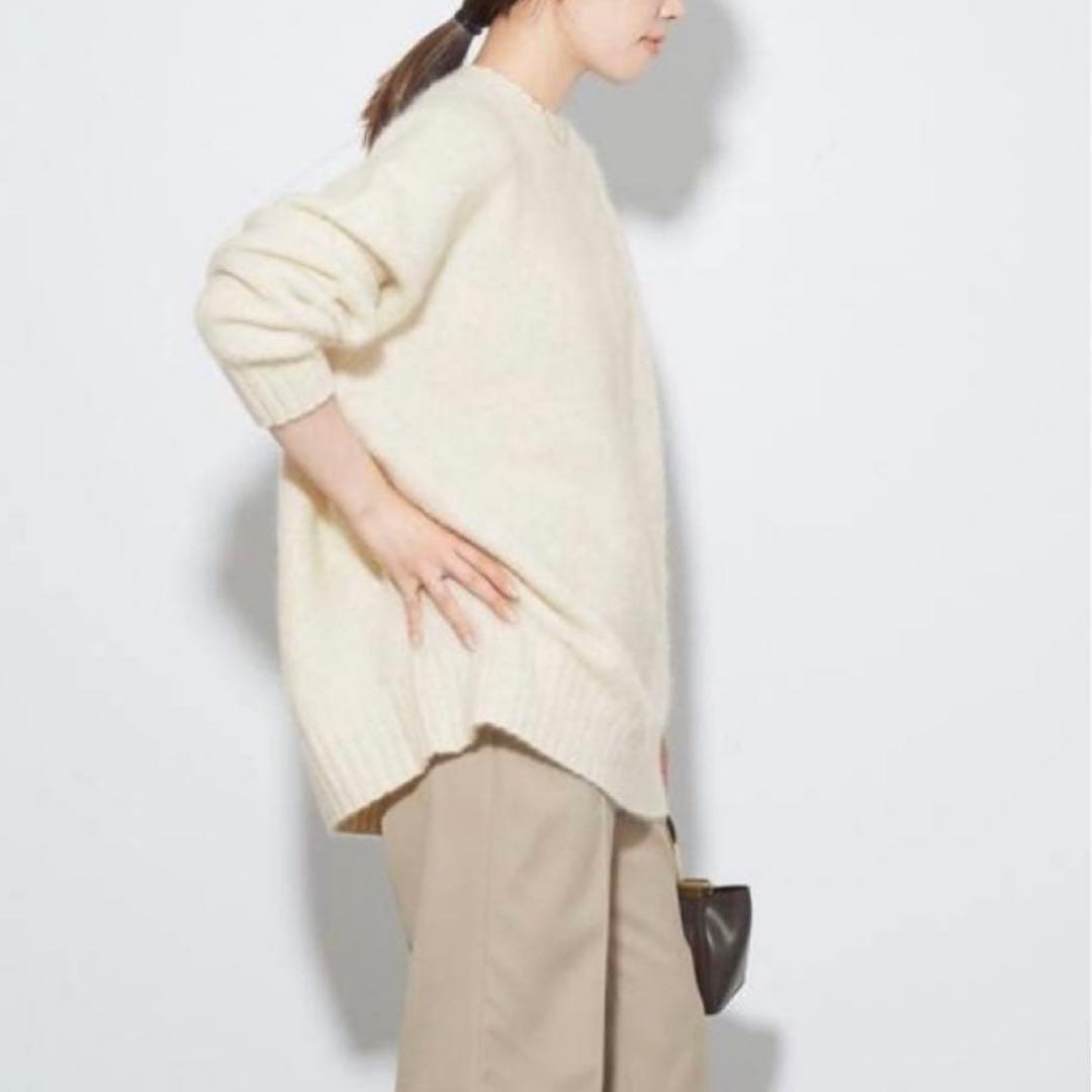 【極美品】 23AW Plage Yak Big プルオーバーナチュラル ニット