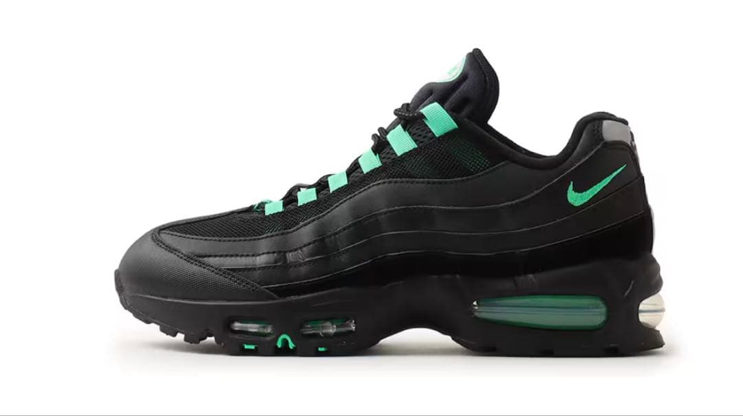 靴 NIKE AIR MAX 95 OG BLACK/GREEN 23cm