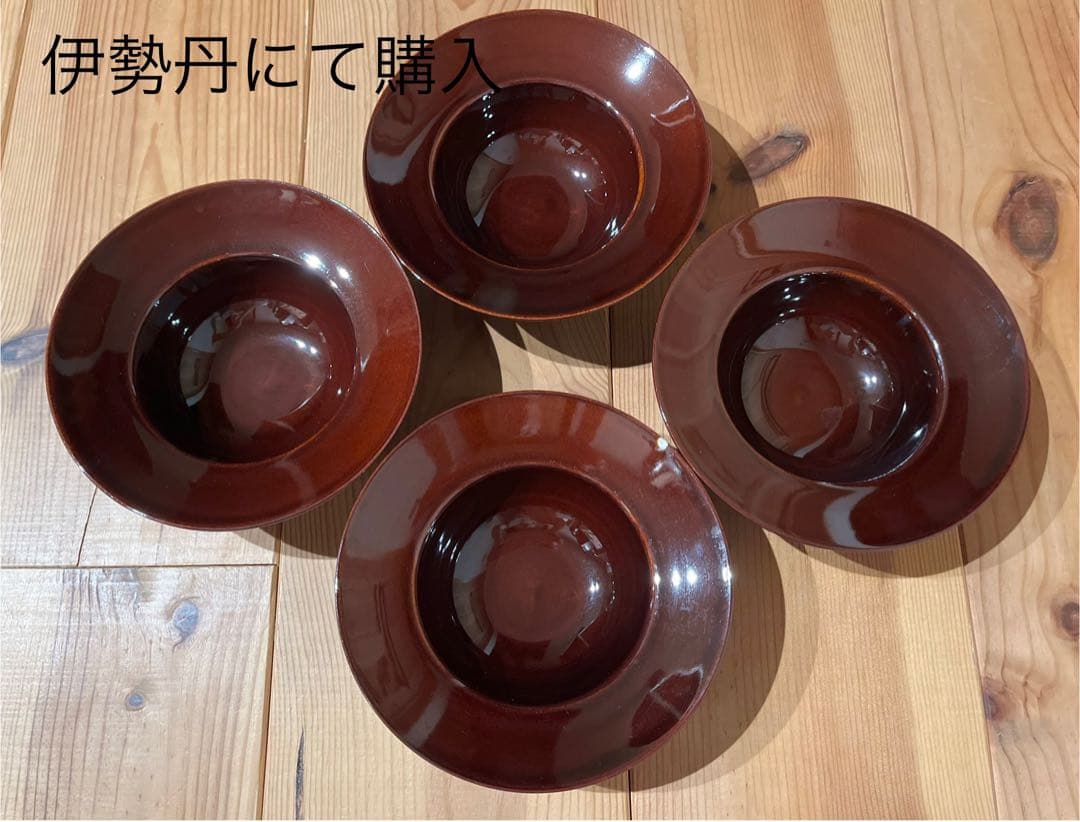 M-style MIYAZAKI 伊勢丹購入 スープボウル ４脚セット