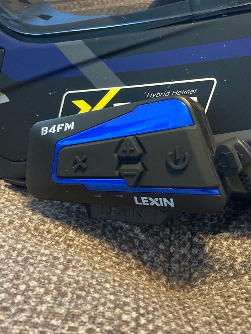 WINS X-ROAD オフロード　ヘルメット b4fmインカムセット