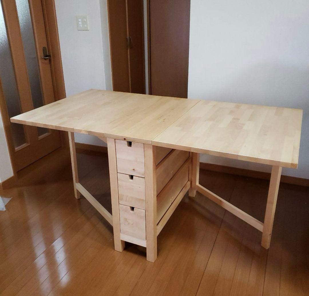 美品　IKEA バタフライテーブル