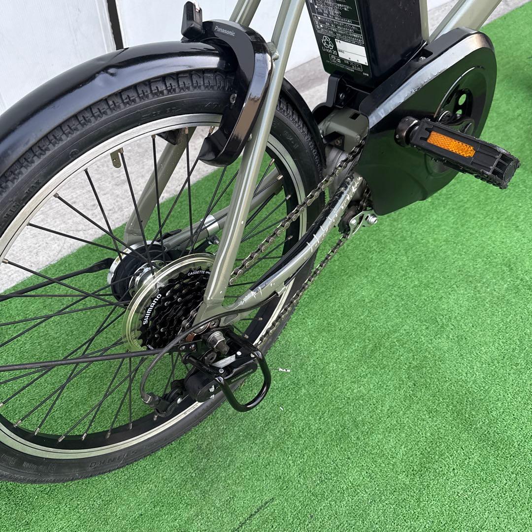 Panasonicパナソニック新型電動アシスト自転車スポーツ型 グリーン