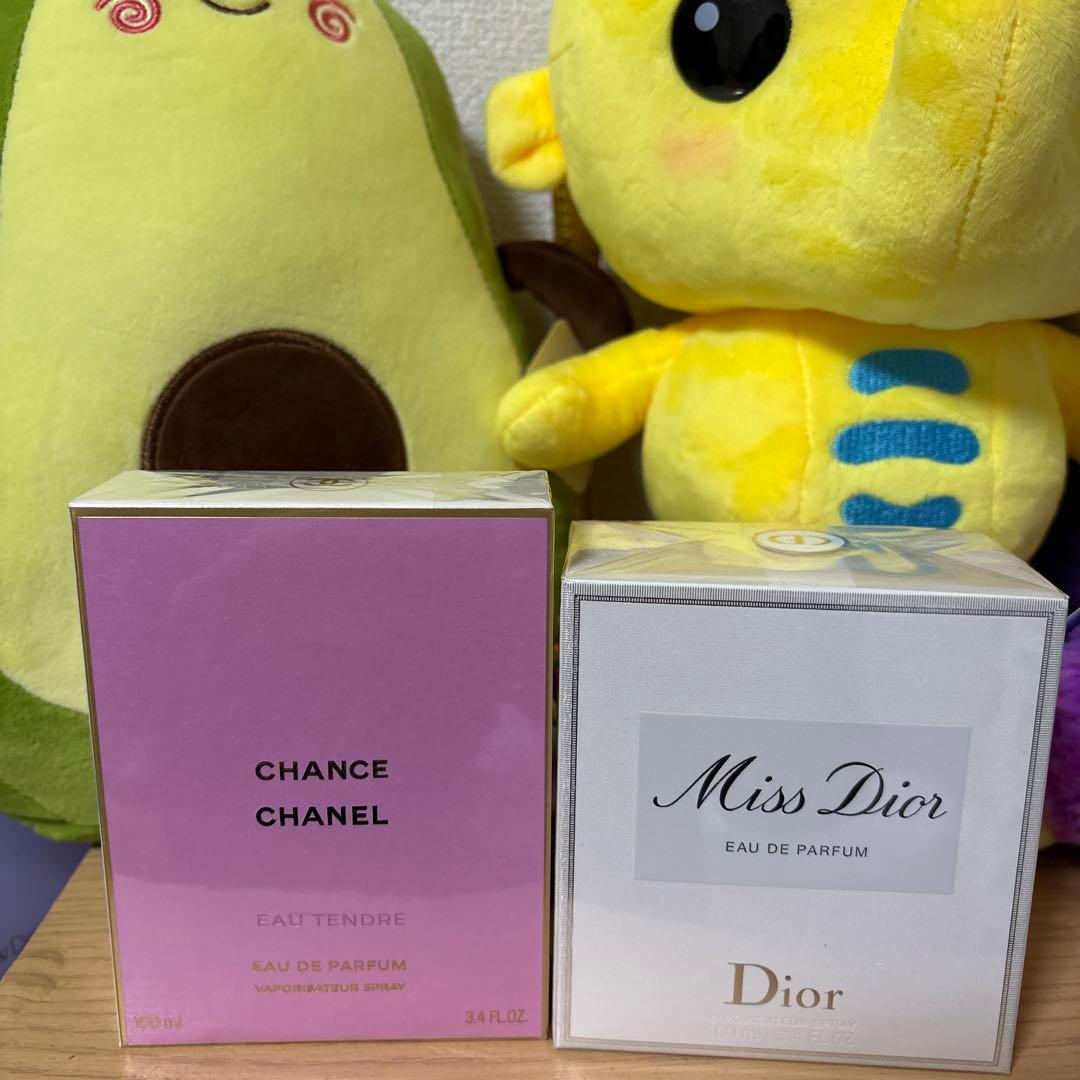 その他 CHANCE CHANEL EAU TENDRE & Miss Dior