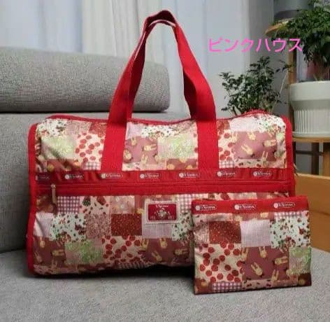 ピンクハウス　LeSportsac × PINK HOUSEコラボボストンバッグ