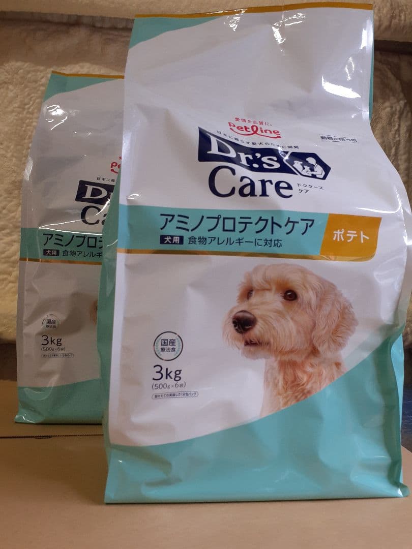 HANA♡*.HANA様ドクターズ犬療法食アミノプロテクトケアポテト3kg×2袋