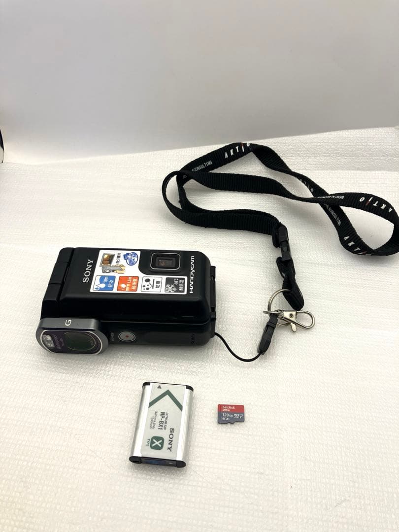 美品 希少SONY 防水デジタルHDビデオカメラレコーダー HDR-GWP88