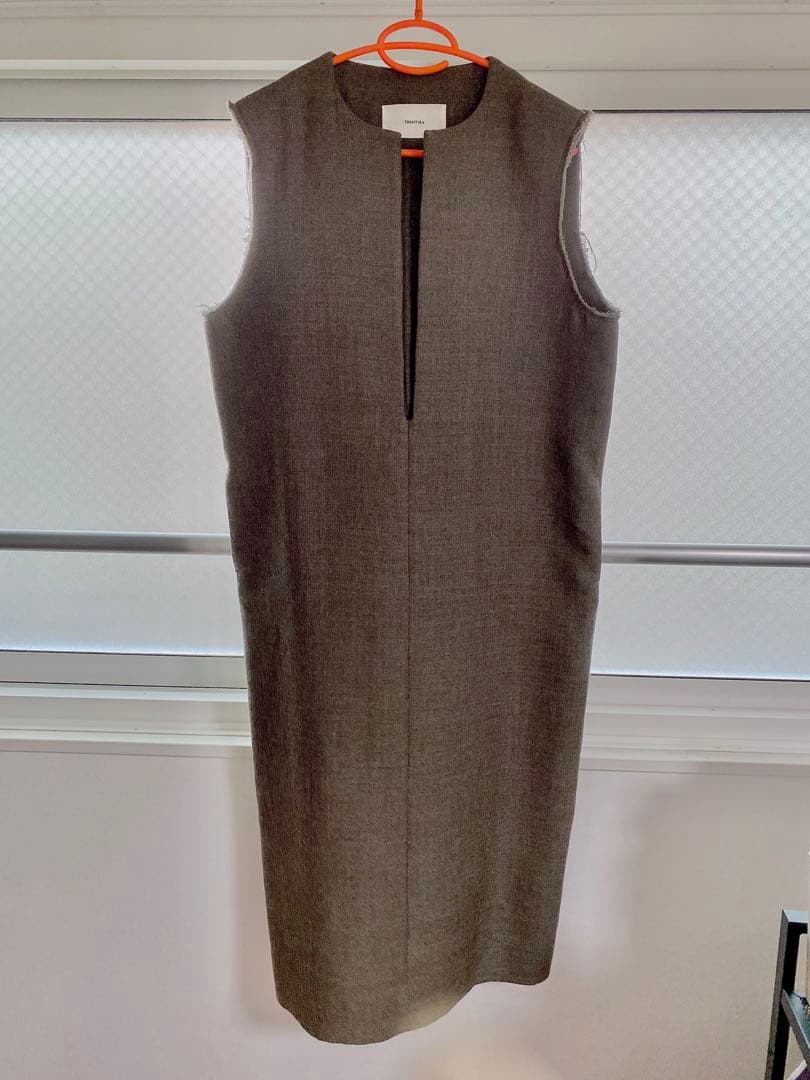 ワンピース TODAYFUL Doubleface Wool KeyneckDress 36