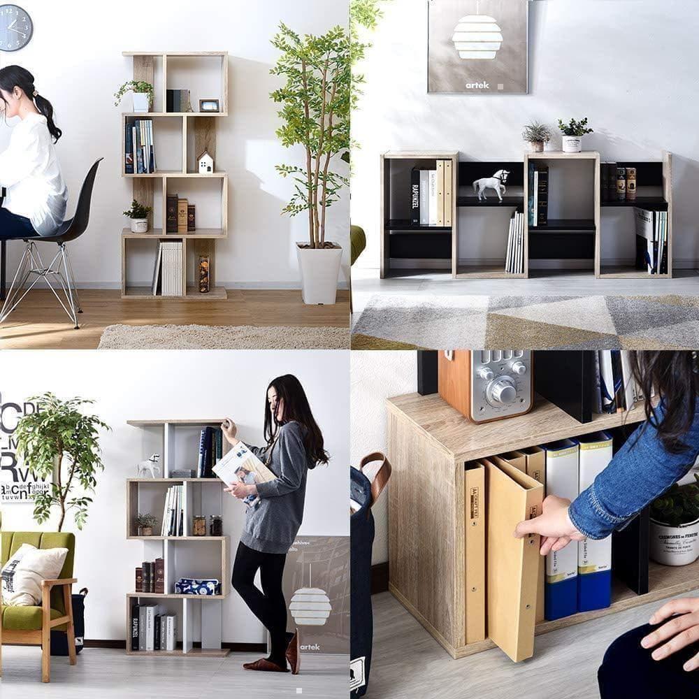 【M2670-101-70】ディスプレイラック 本棚　4段