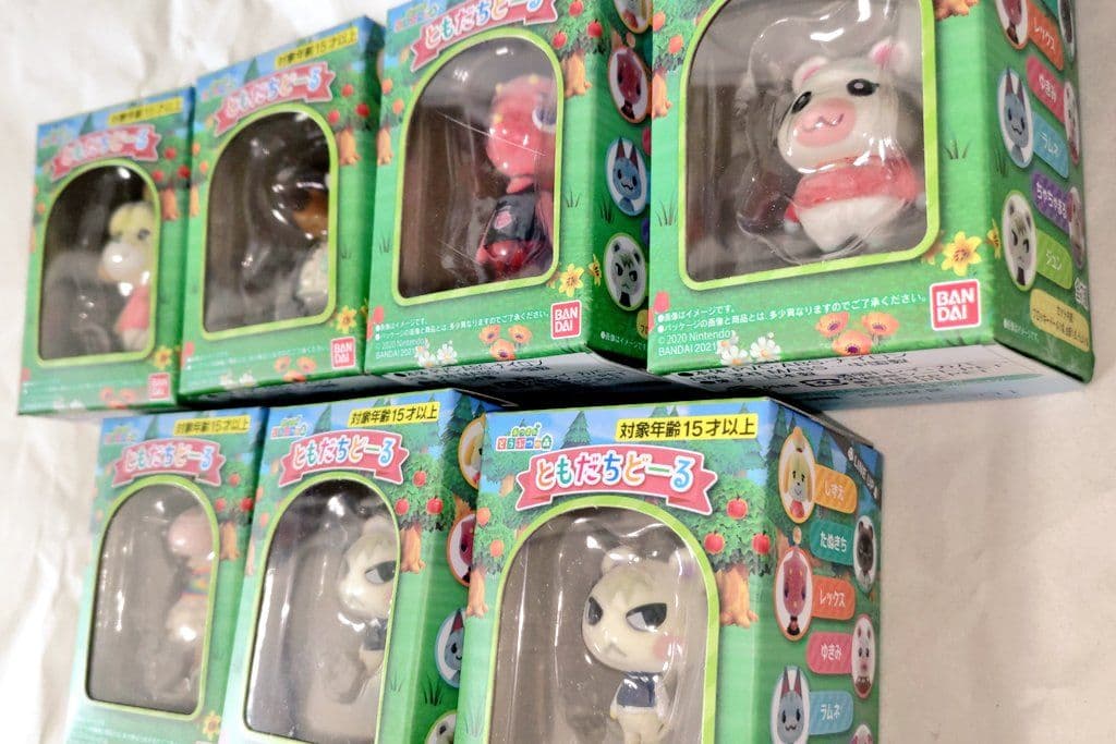 未開封 セミコンプ どうぶつの森 ともだちどーる １弾 ６種セット ラムネのみ無