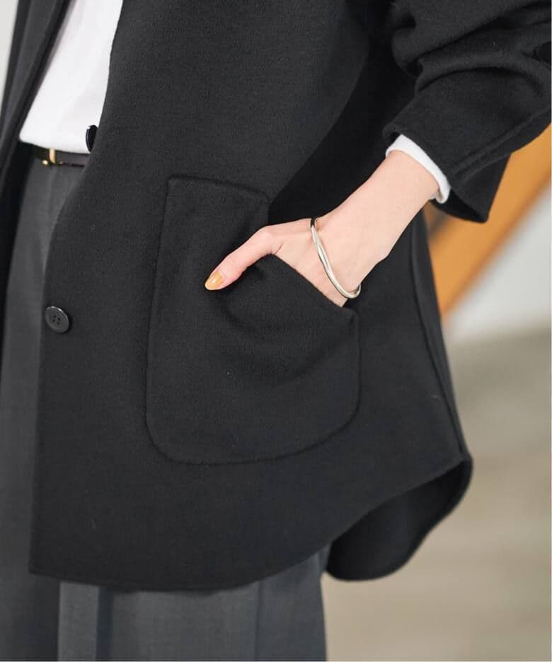 【新品・タグ付き】FRAMEWORKのハミルトンリバークルーネックコート