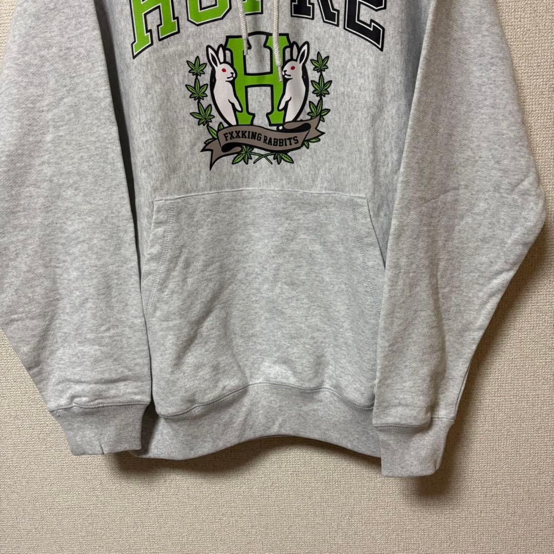 【美品✨】FR2 × HUF ロゴパーカー M コムドットゆうた着用 コラボ