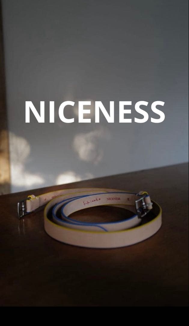 Niceness ナイスネス　ベルト　激レア