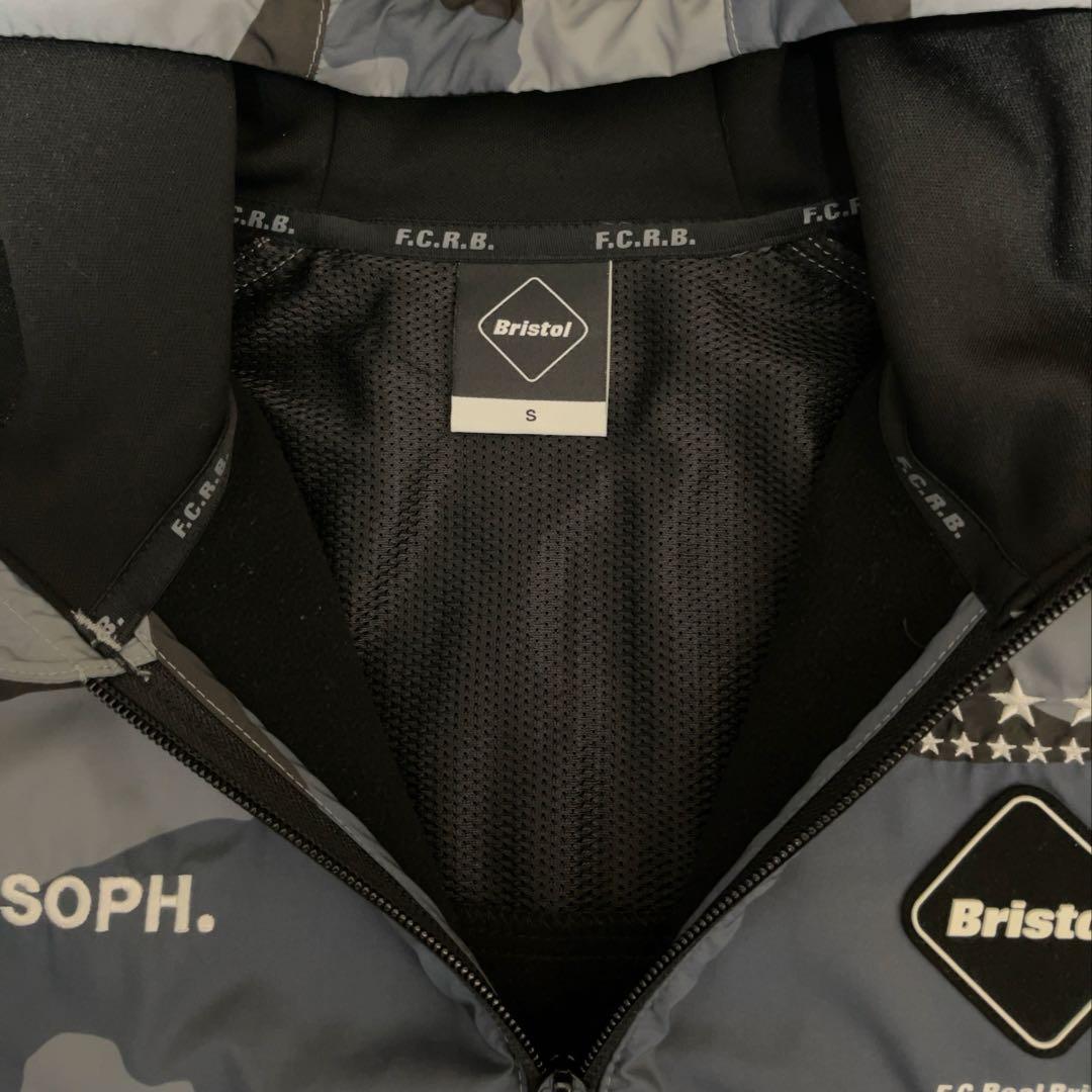 【美品】 F.C.R.B. VENTILATION HOODIE 迷彩 BK