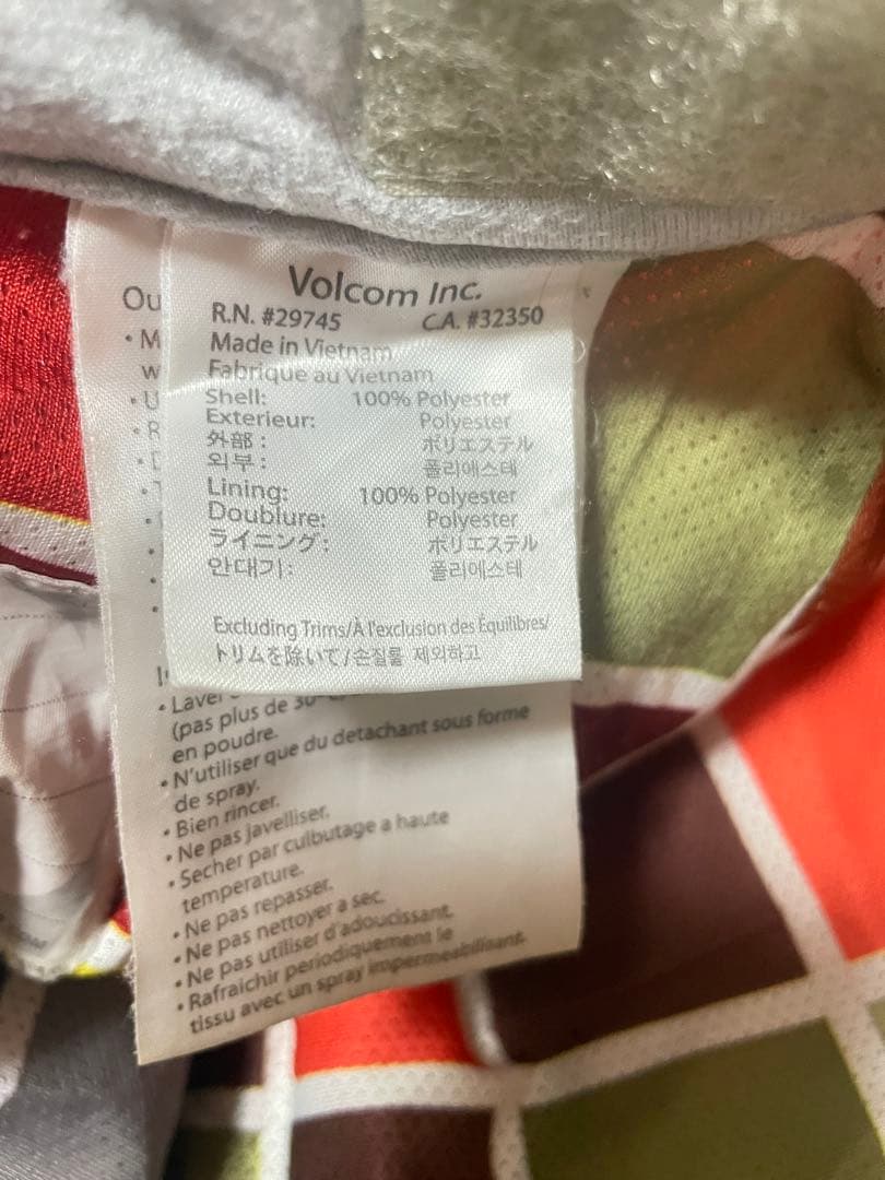 VOLCOM ボルコム スノーボードウェア 上下セット