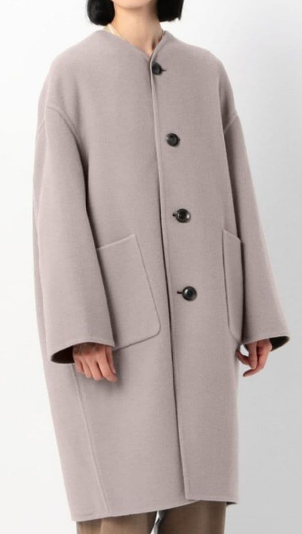 《タグ付き新品未使用》ルグラジック ノーカラー リバーシブルコート