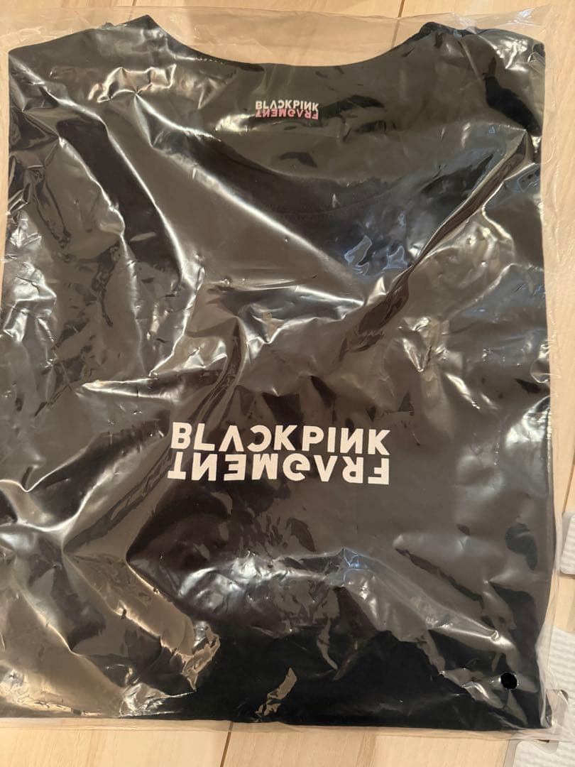 BLACKPINK FRAGMENT THUNDER Tシャツ Lサイズ