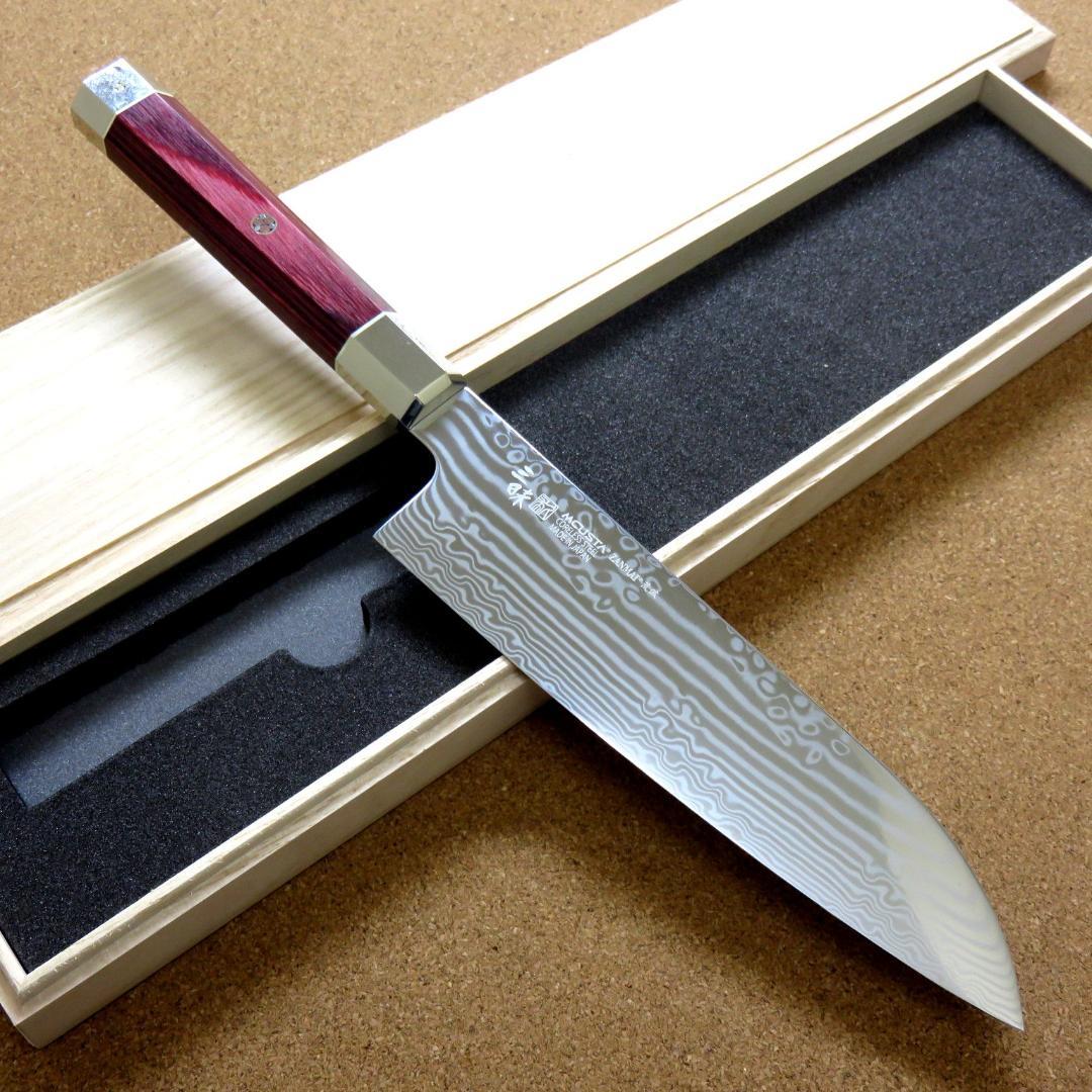 関の刃物 三徳包丁 180mm 三昧 荒波 コアレス鋼 野菜 肉切り 両刃万能