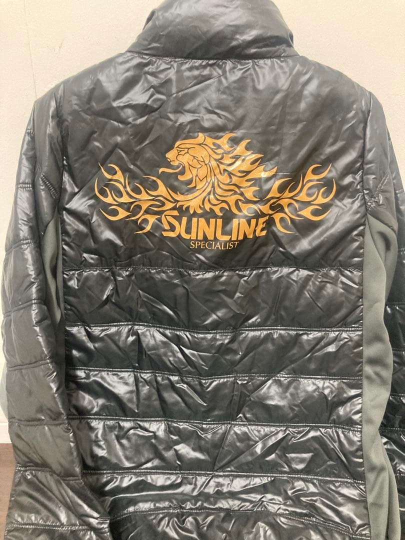 SUNLINE フィッシングスーツ(上下セット) 黒/グレー