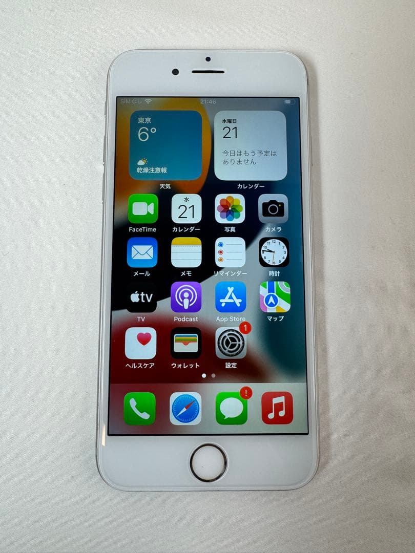 ♩*様 Apple iPhone 6s シルバー 64GB SIMフリー 本体