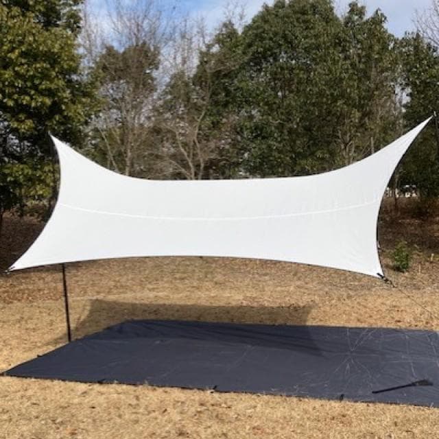 試し張りのみ Telo tarp Limited Crescent タープ