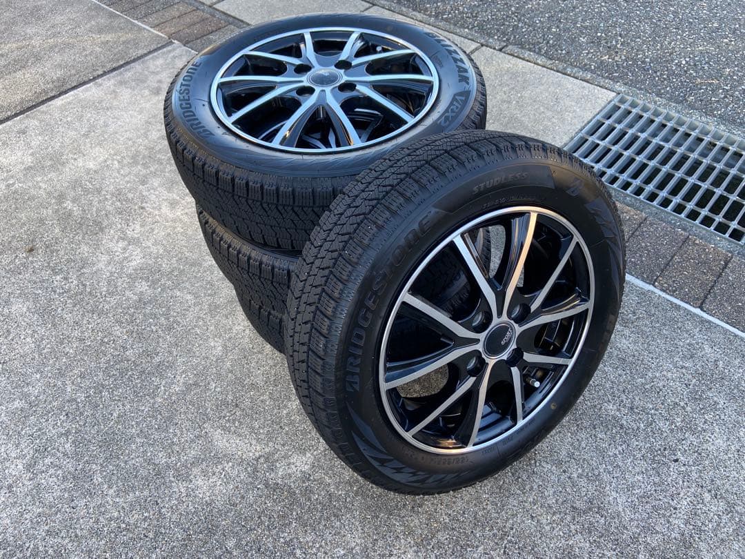 【ももがみ】ホイール付ブリザックVRX2♪155/65R14♪２本その①
