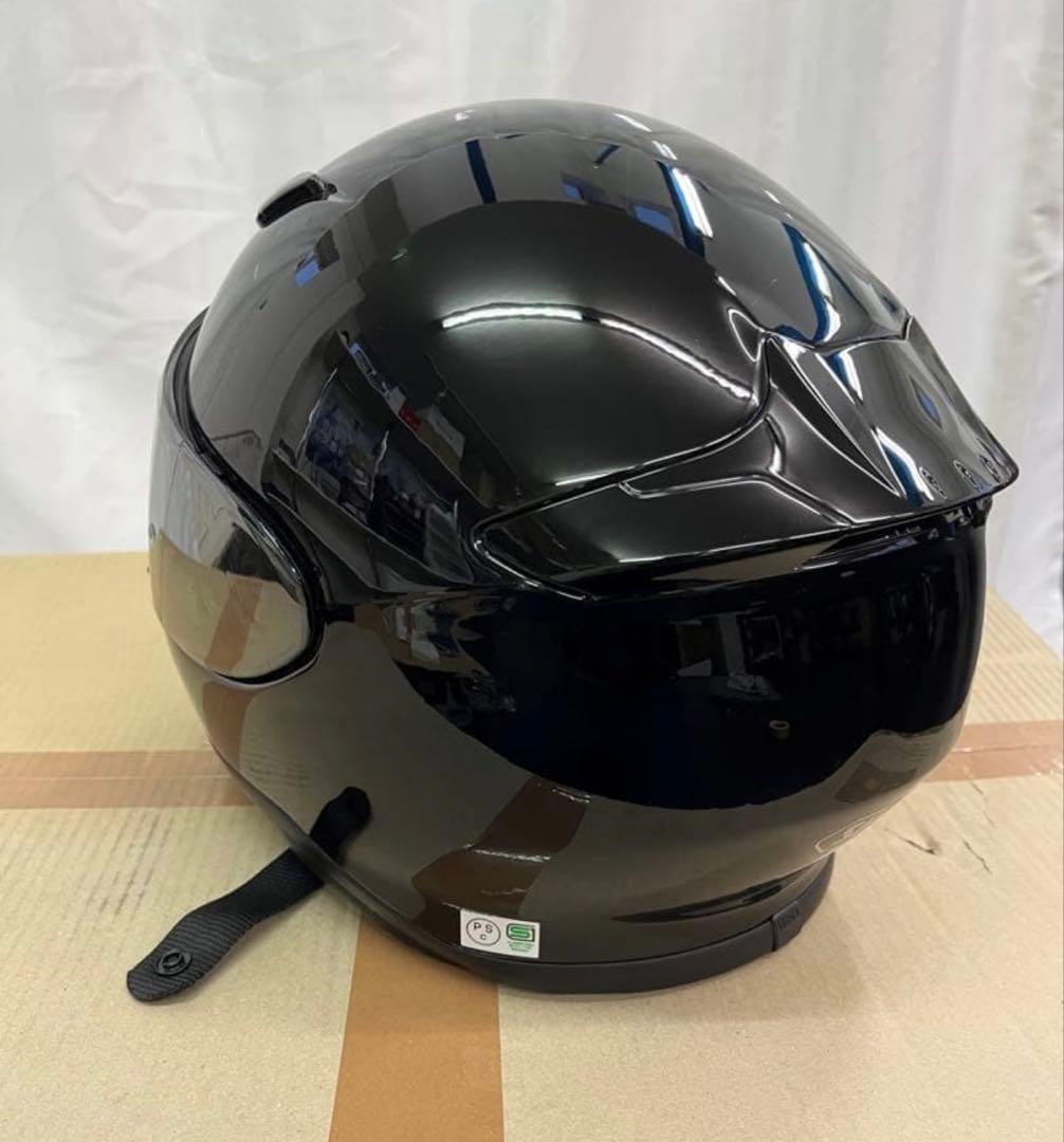 SHOEI Z-7 艶あり黒 Ｌサイズ ゴールド・シルバーミラー付き