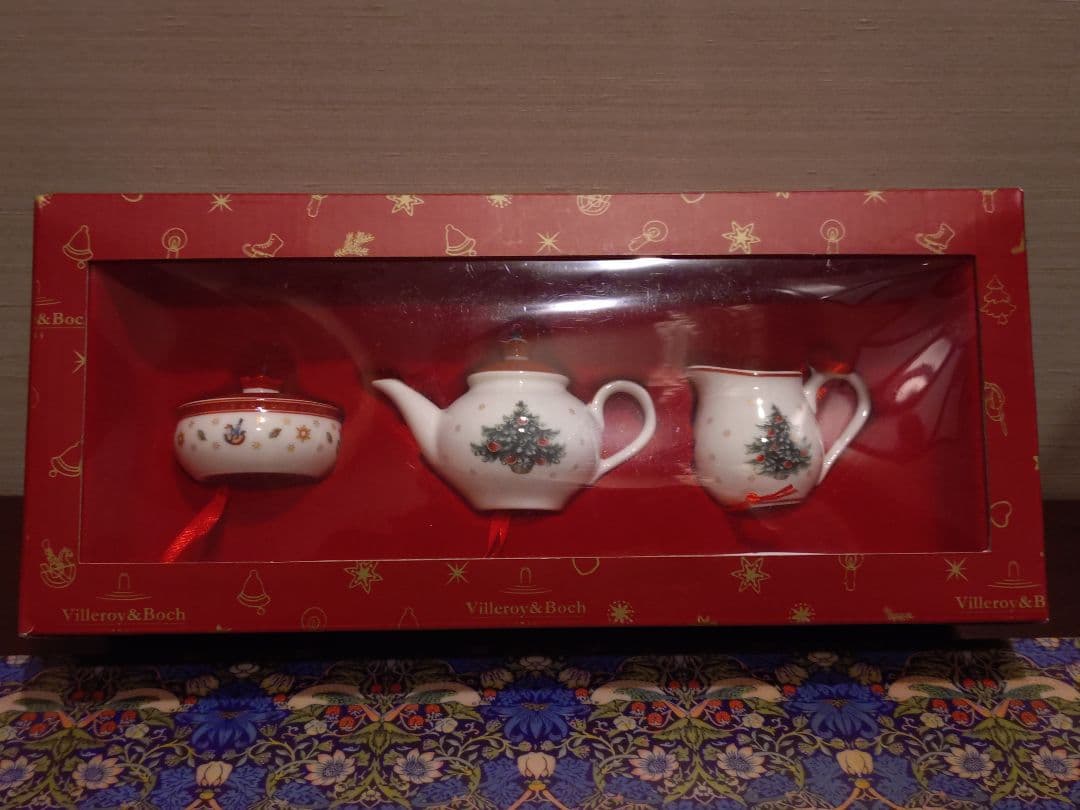 新品 ビレロイ＆ボッホ トイズデライト　クリスマス オーナメント ３個セット