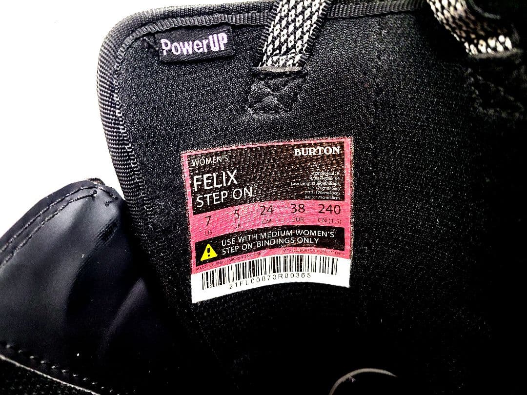 バートン ステップオン ブーツ 24cm 2BOA レディース 24センチ