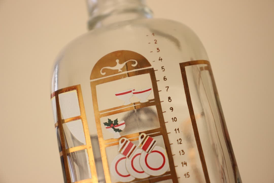 未使用・箱入　ホルムガード　１９８９年　クリスマスボトル