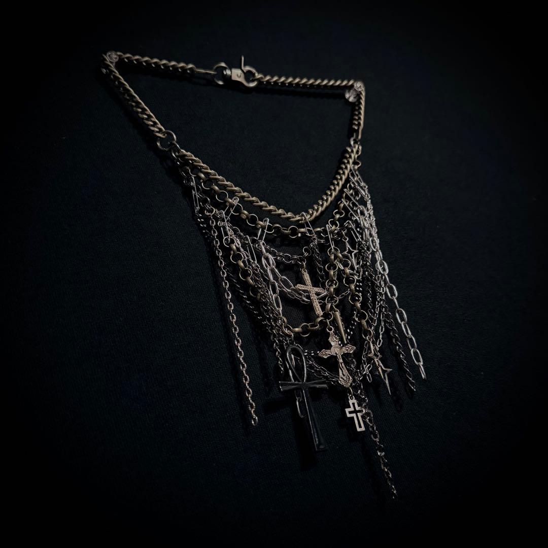 備*送様 y2k vkei kmrii hyde gunda ハンドメイド ネッ