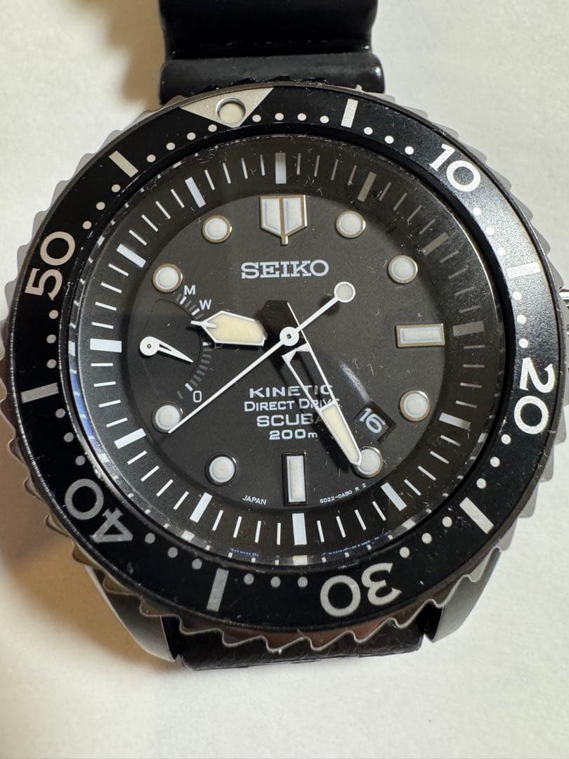 SEIKO キネティック ダイレクトドライブ SCUBA 200m