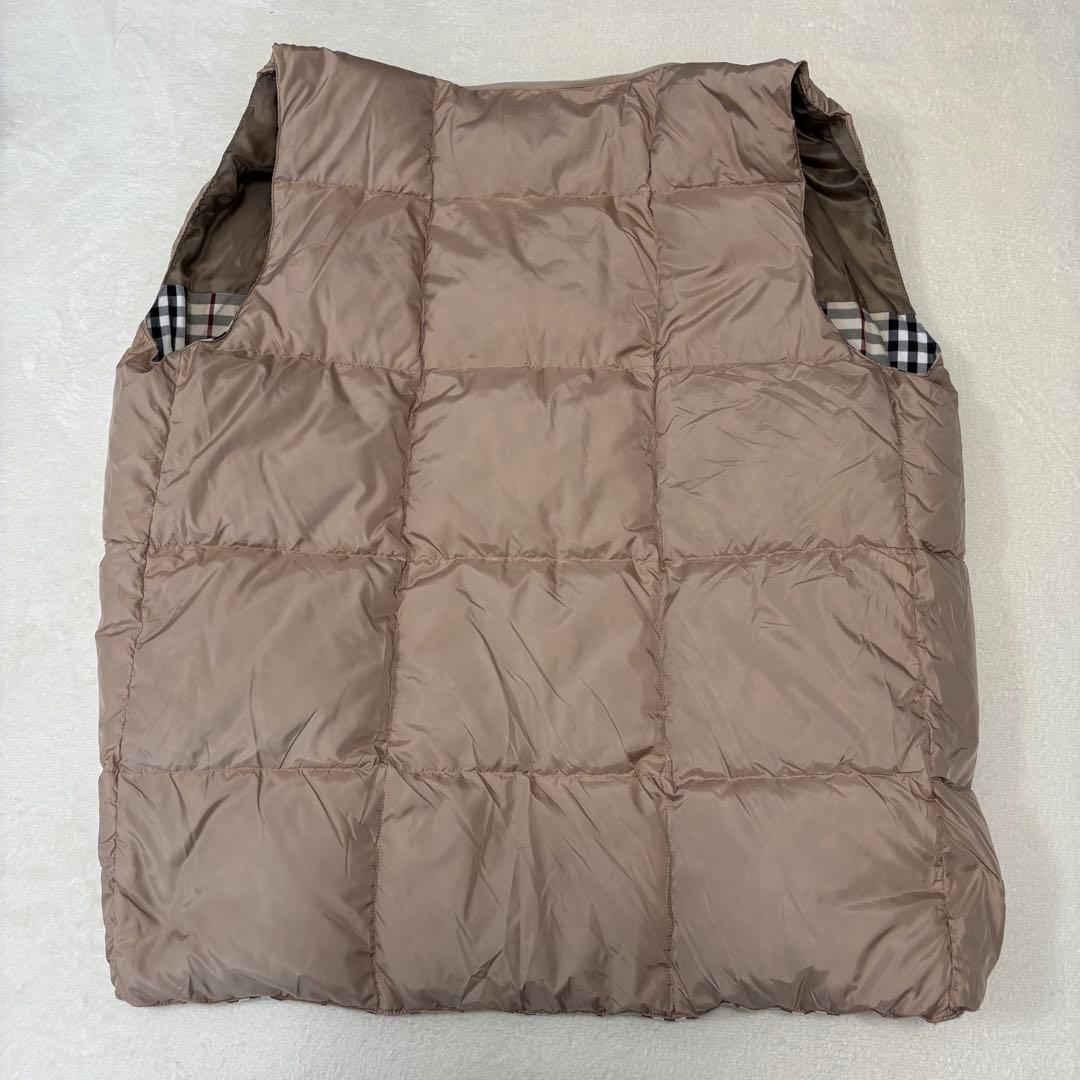 バーバリー ロンドン ステンカラーコート ノバチェック ダウンライナー LL