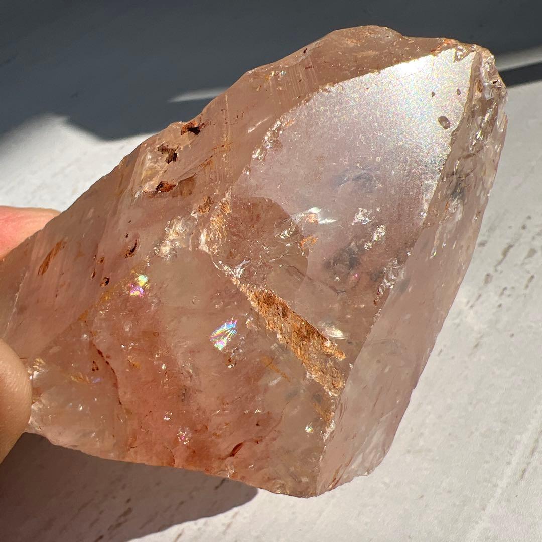 天然石　ピンククォーツ　原石