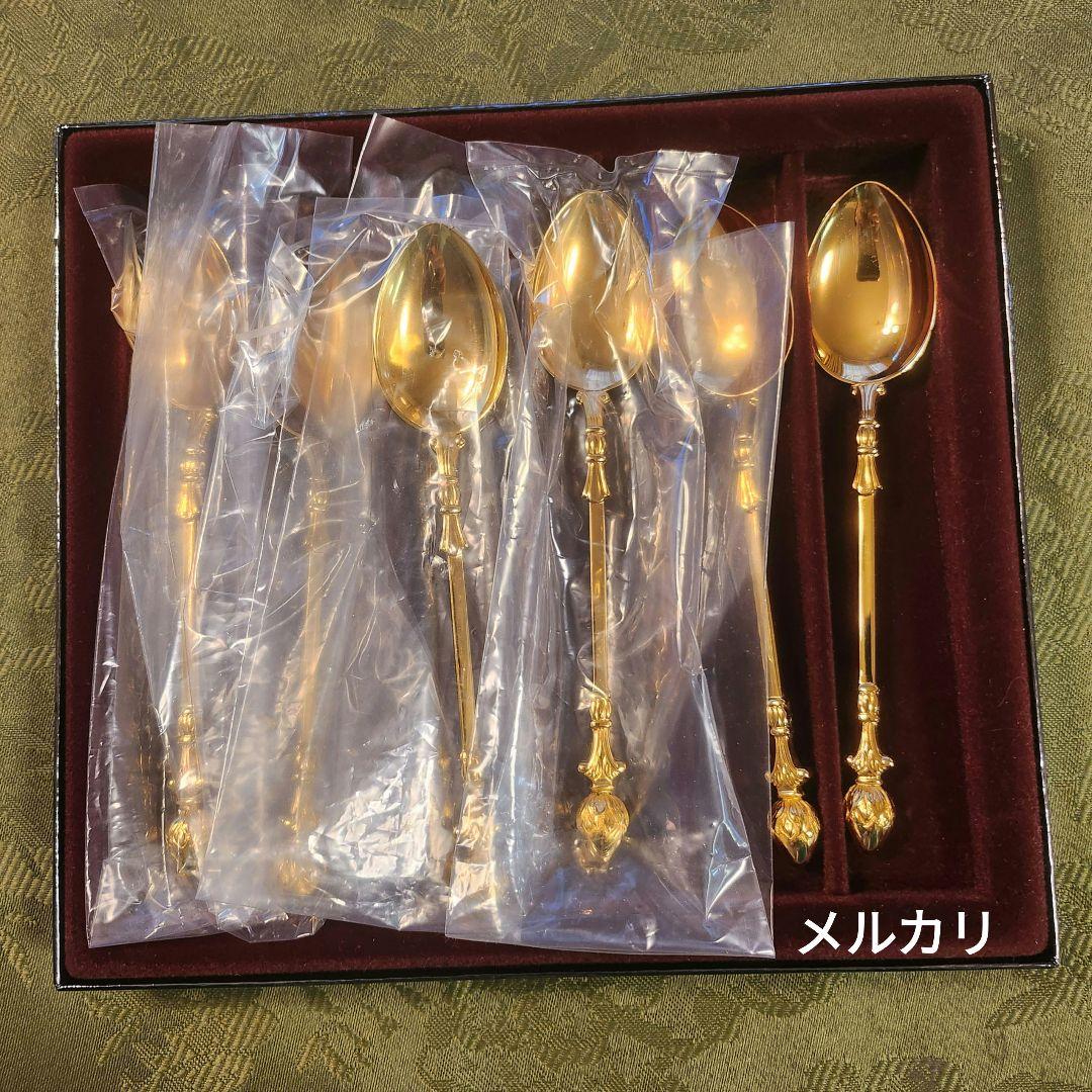 クリストフウィドマン スプーン セット 銀器 24金 ゴールド デコラクラシック