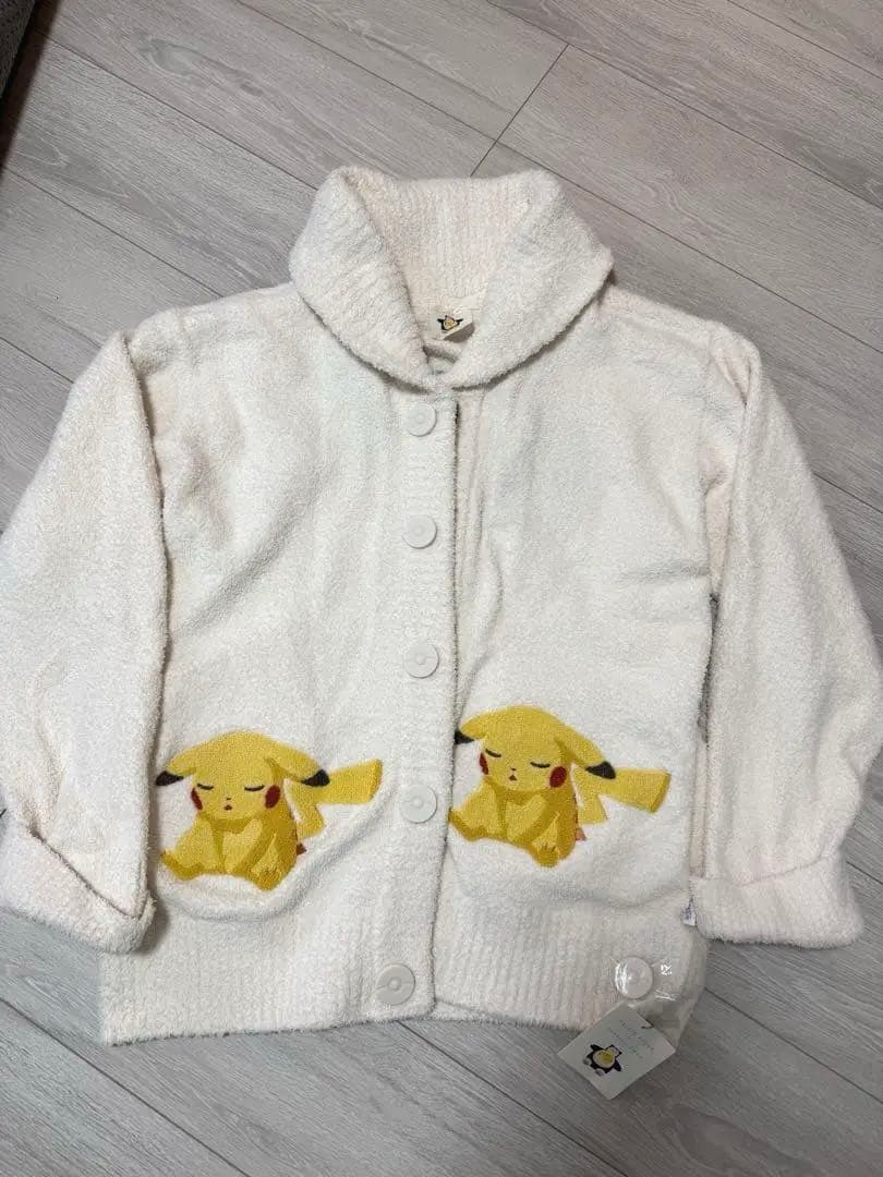 ✨新品未使用✨ジェラートピケ✨ピカチュウ✨カーディガン
