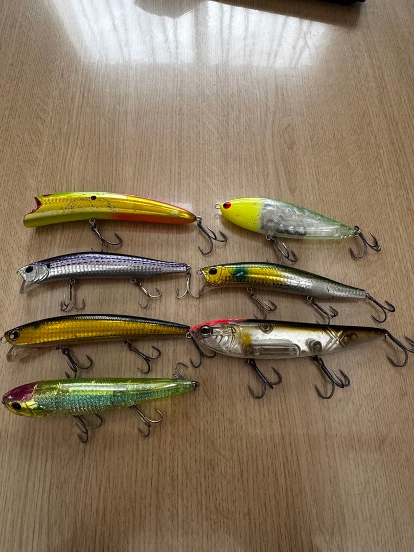 ビックベイト　ルアーセット ケース付き　シーバスルアー