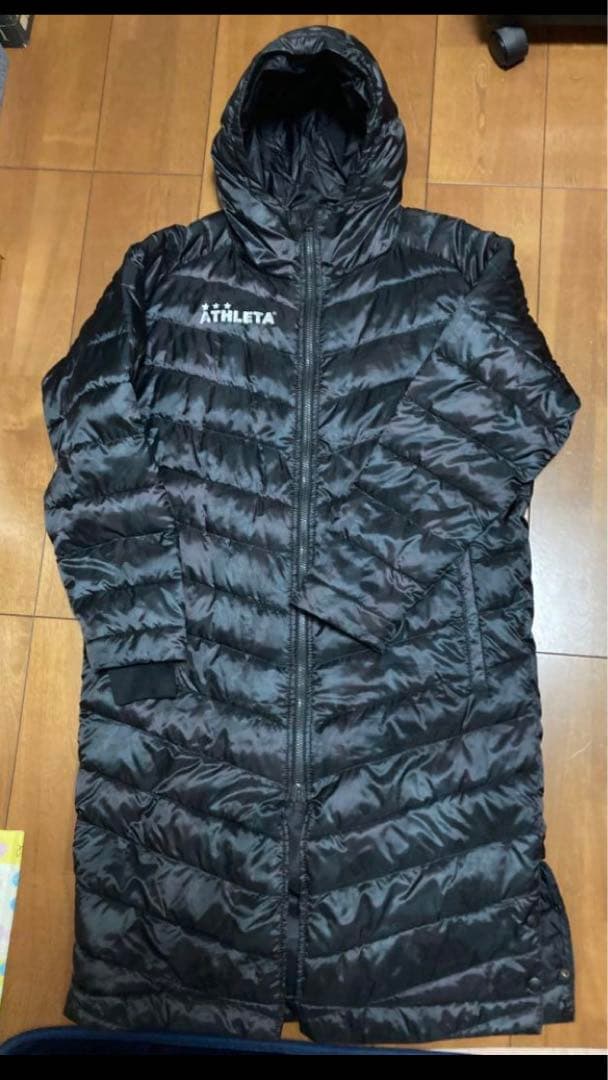 アスレタ　ベンチコート　ダウンジャケット　キッズ160 スポーツ