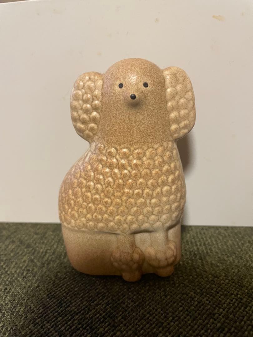 リサラーソン　プードル　ミニ　陶器　置物　オブジェ