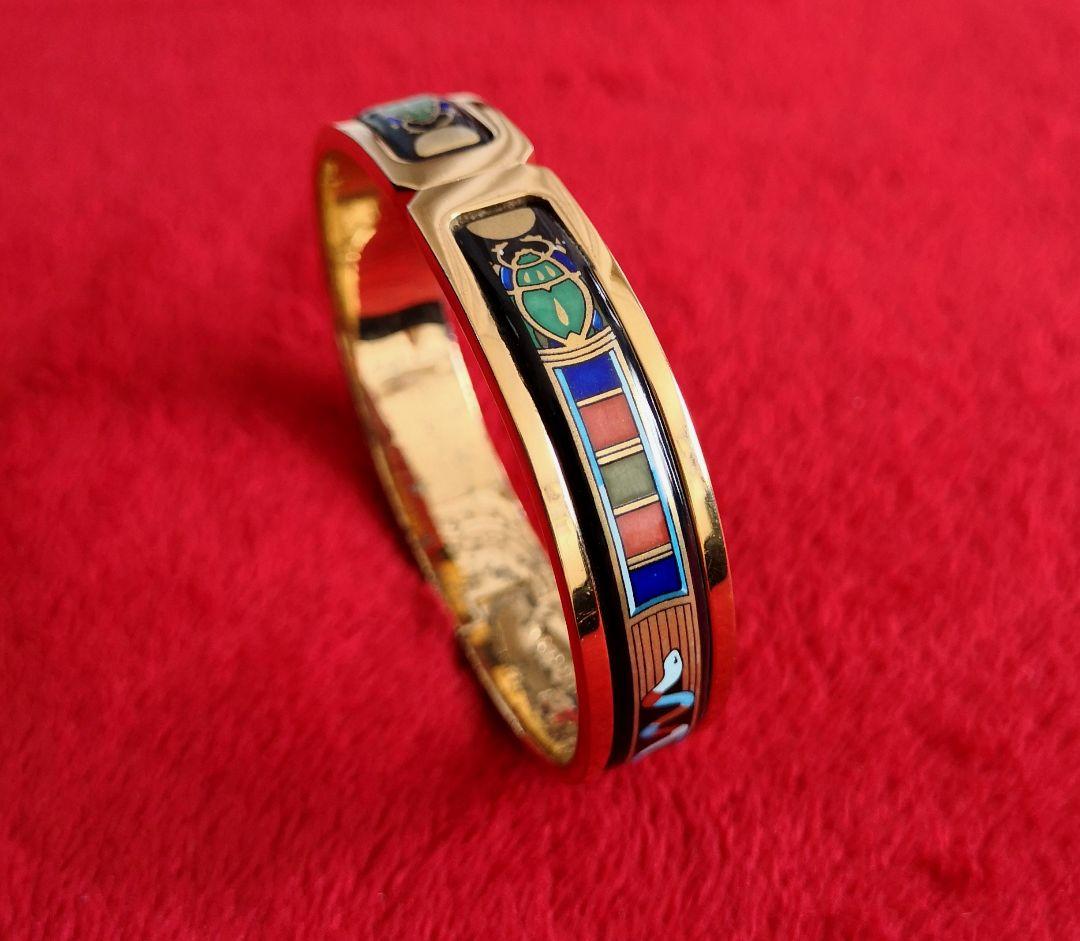 ヴィンテージバングル M.FREY WILLE 古代エジプト スカラベ スネーク