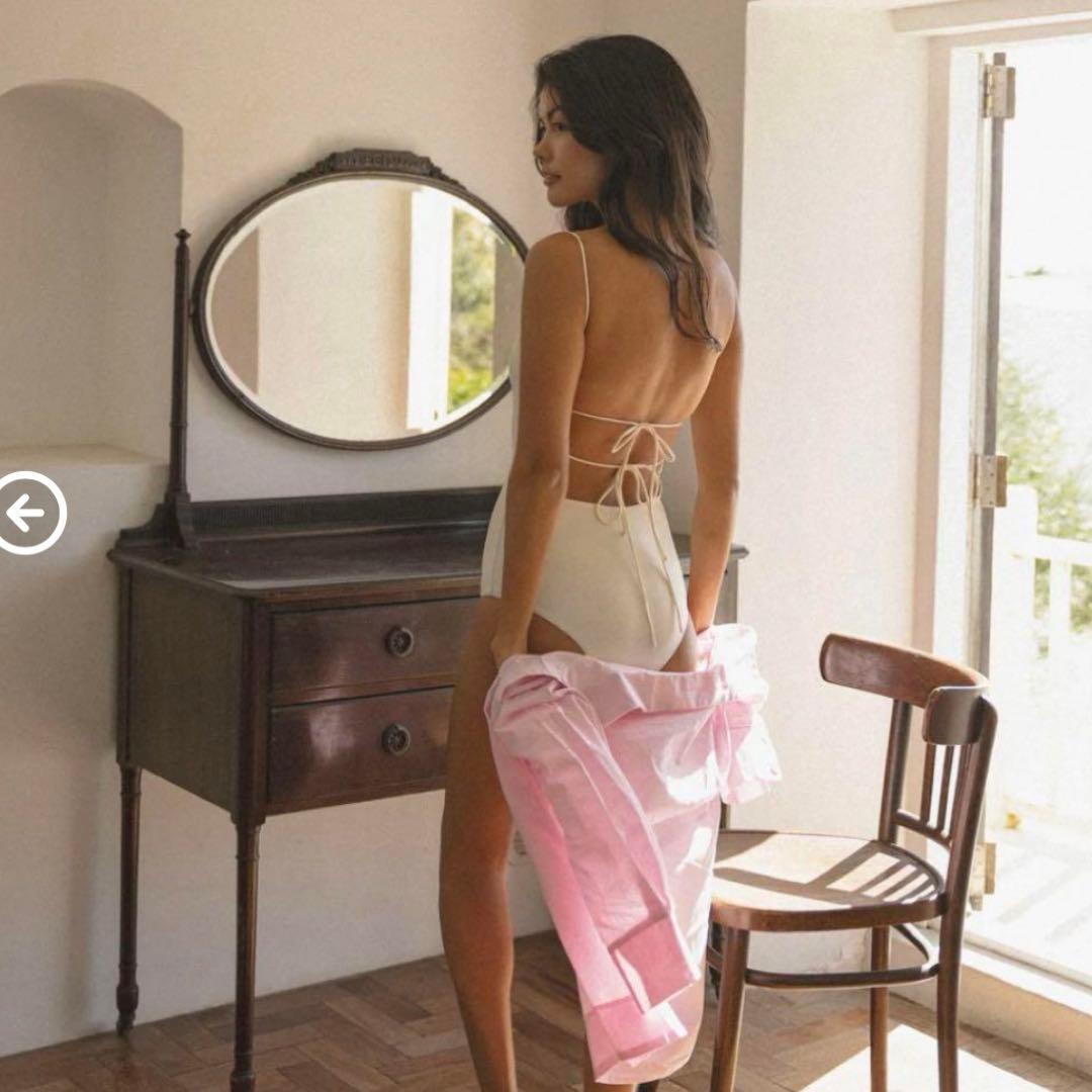 swelly 水着　ワンピース　ブラック