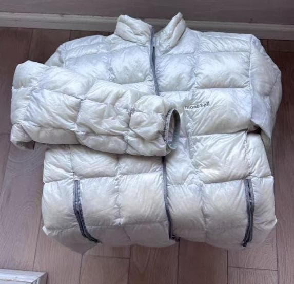 mont-bell ホワイト ダウンジャケット M