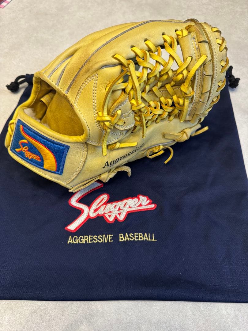 Sluggerスラッガー KSN-7PSE 軟式野球グローブ廃盤モデルグラブ袋付