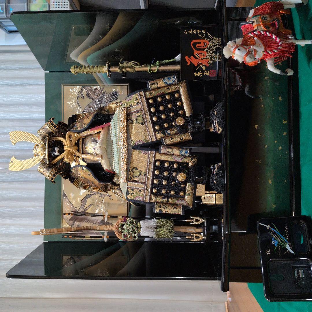 豪華な五月人形 武将の鎧 約60cm