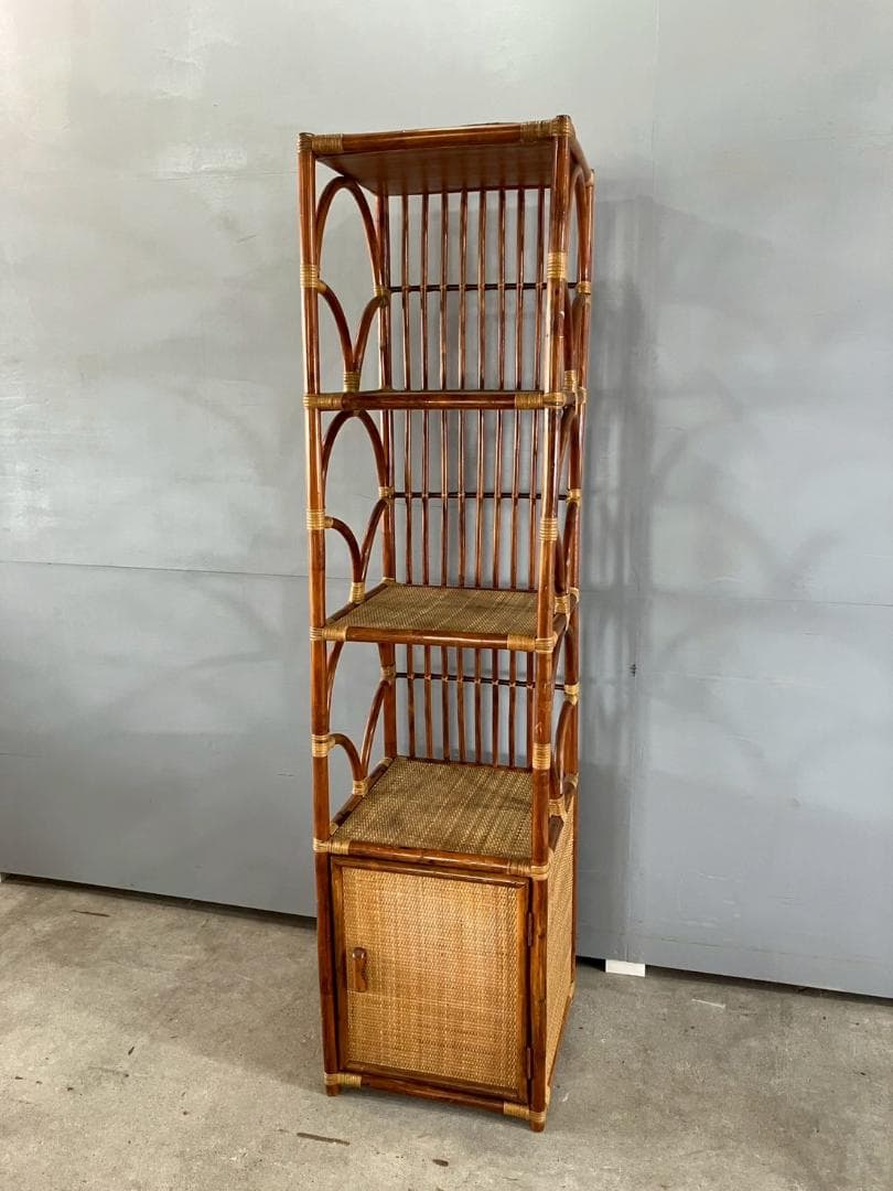 藤家具 ラタン ハイチェスト スリムチェスト チェスト 収納家具 RW440