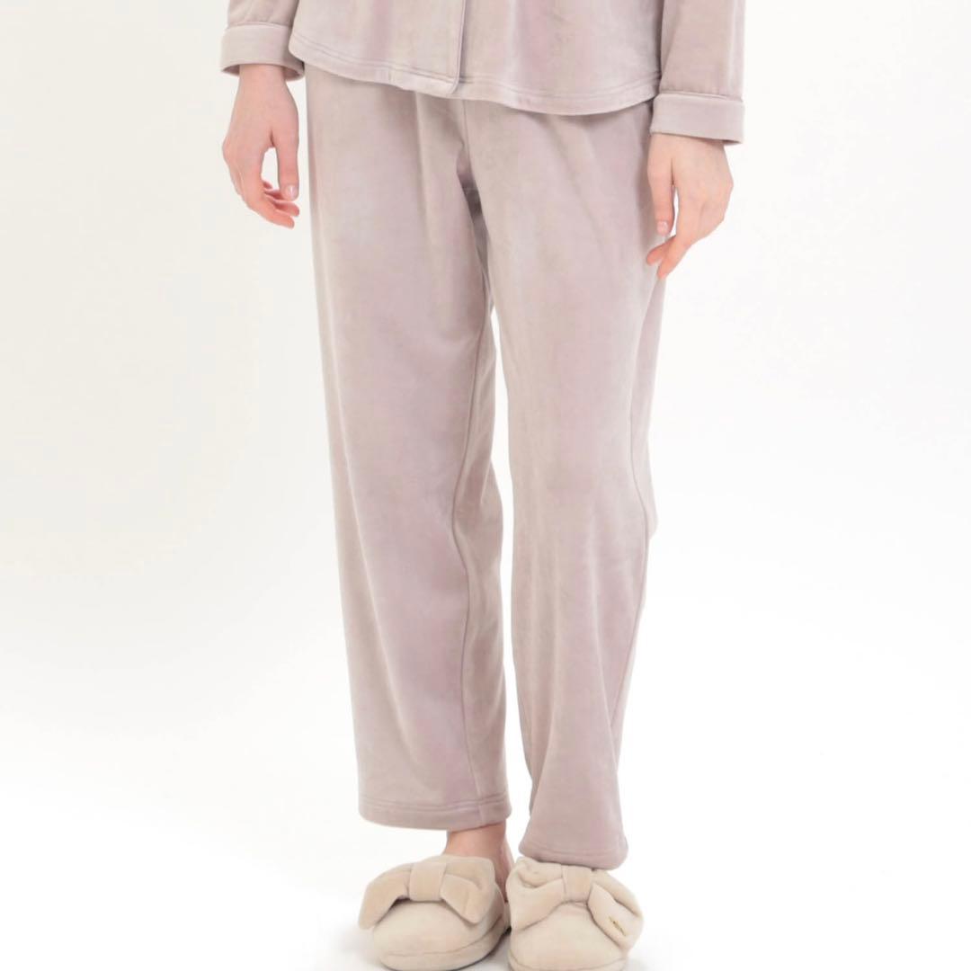 【新品】ナルエー ムーンタン プレミアムストレッチパジャマ M〜L ベージュ