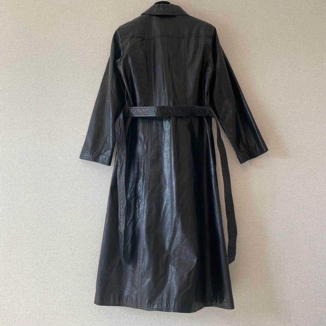 ROPE ロングコート　本革　牛革　レザージャケット