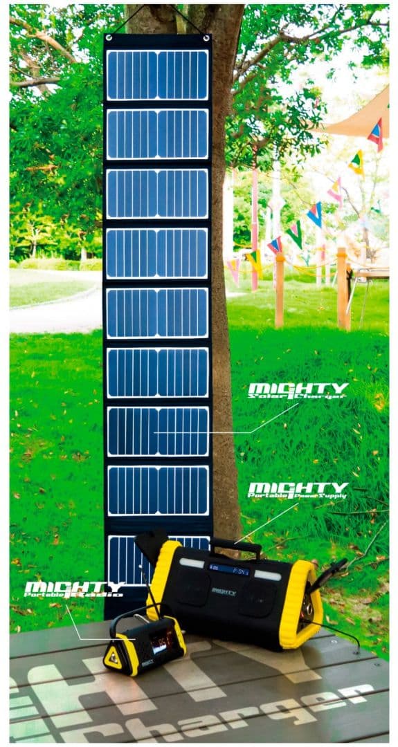 8 ソーラーパネル 防水撥水 60W 約1.4kg 急速充電 折り畳み式