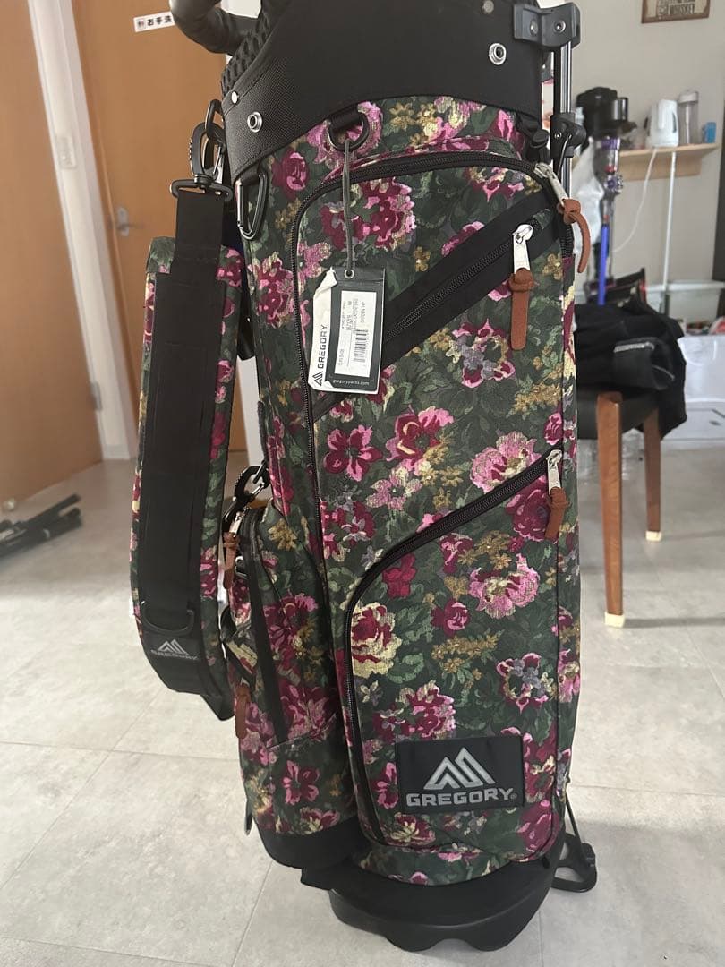 “GREGORY”キャディバッグ　ゴルフバッグ　 (ガーデンタペストリー)