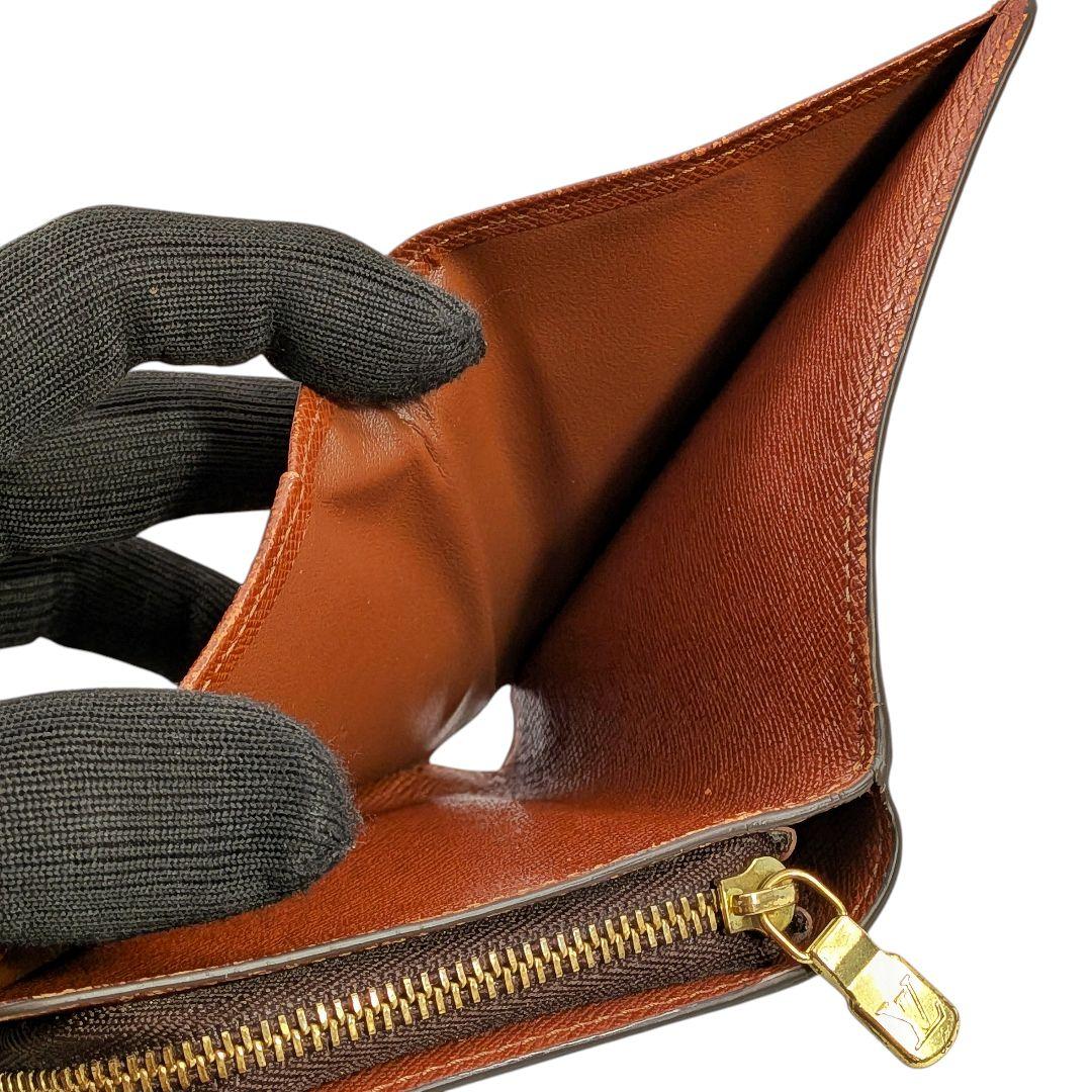 美品 ルイヴィトン モノグラム コンパクトジップ 956